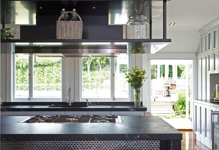 TRANQUIL TRADITIONAL - Award winning bathrooms, featured kitchen, powder room, interior, Remuera