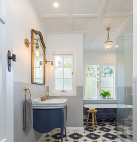 CLASSIC NAVY - Bathroom design, Greenlane